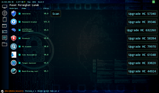 Hackers Online (MMO Simulator) Screenshot 3