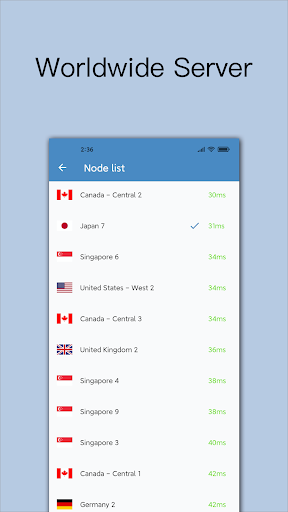 V2VPN - A Fast VPN Proxy Tangkapan skrin 2