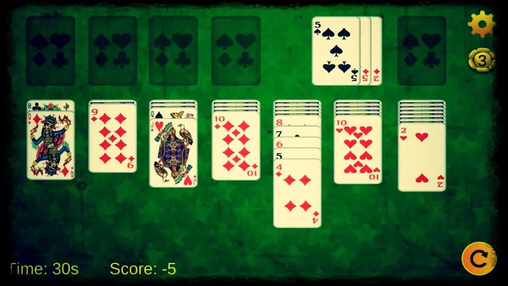 Mega Solitaire Card Game Capture d'écran 3