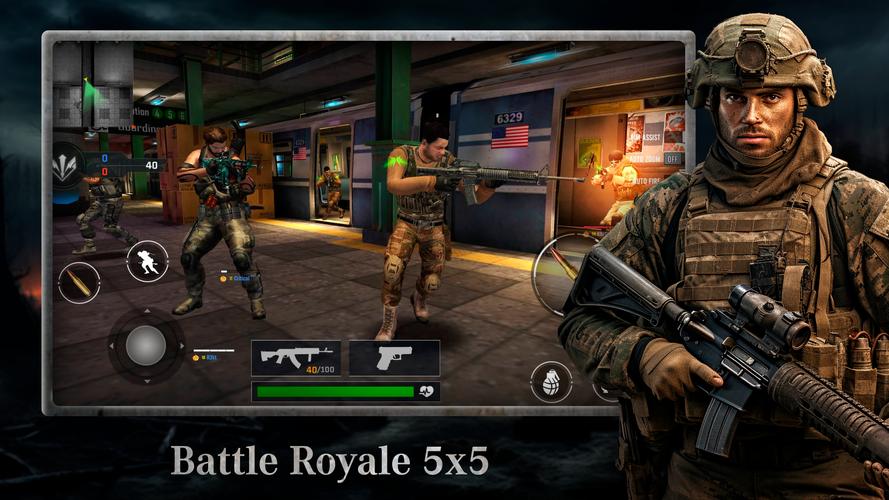 Elite War zone Game Battle PVP Скриншот 0
