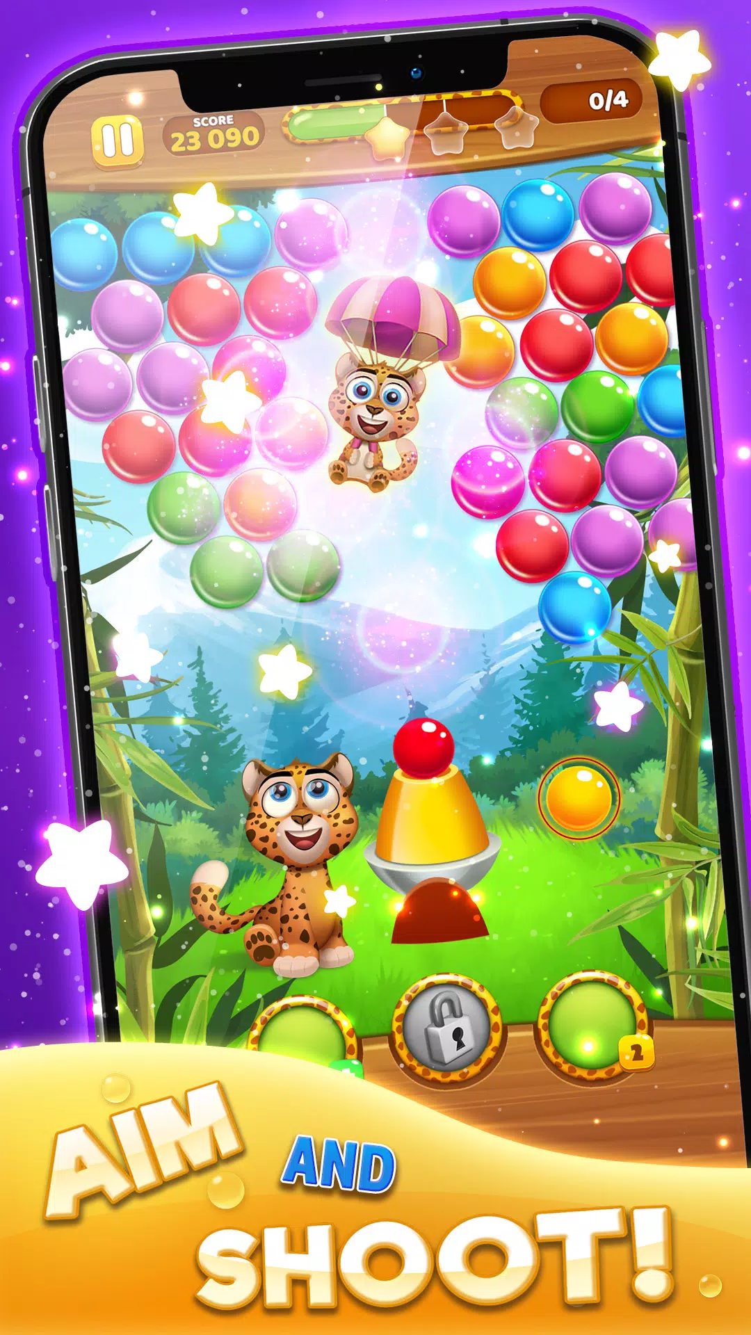 Bubble Pop: Wild Rescue应用截图第1张
