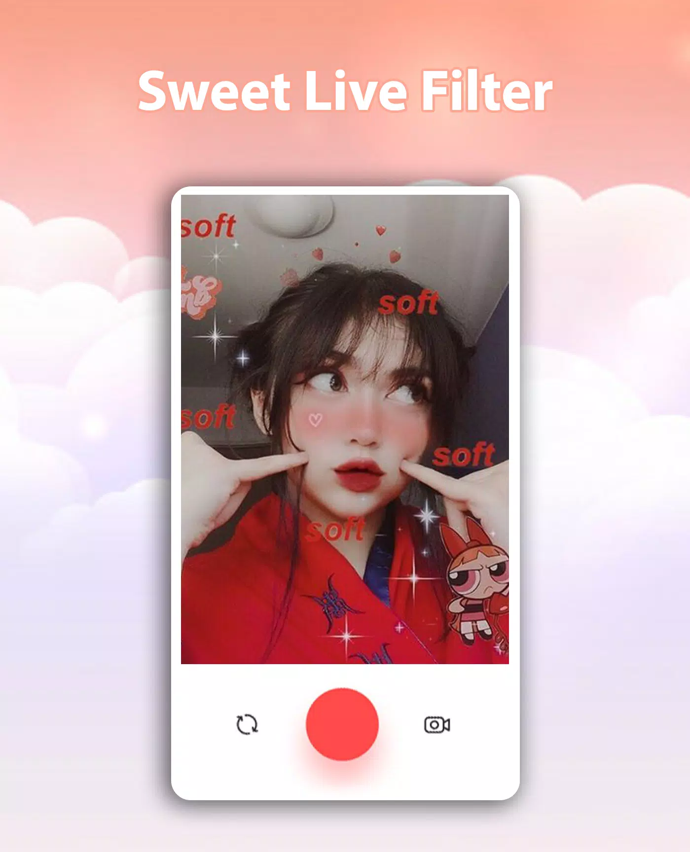 Sweet Live Filter Face Camera应用截图第0张