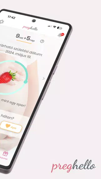 PregHello – terhességi app 스크린샷 1
