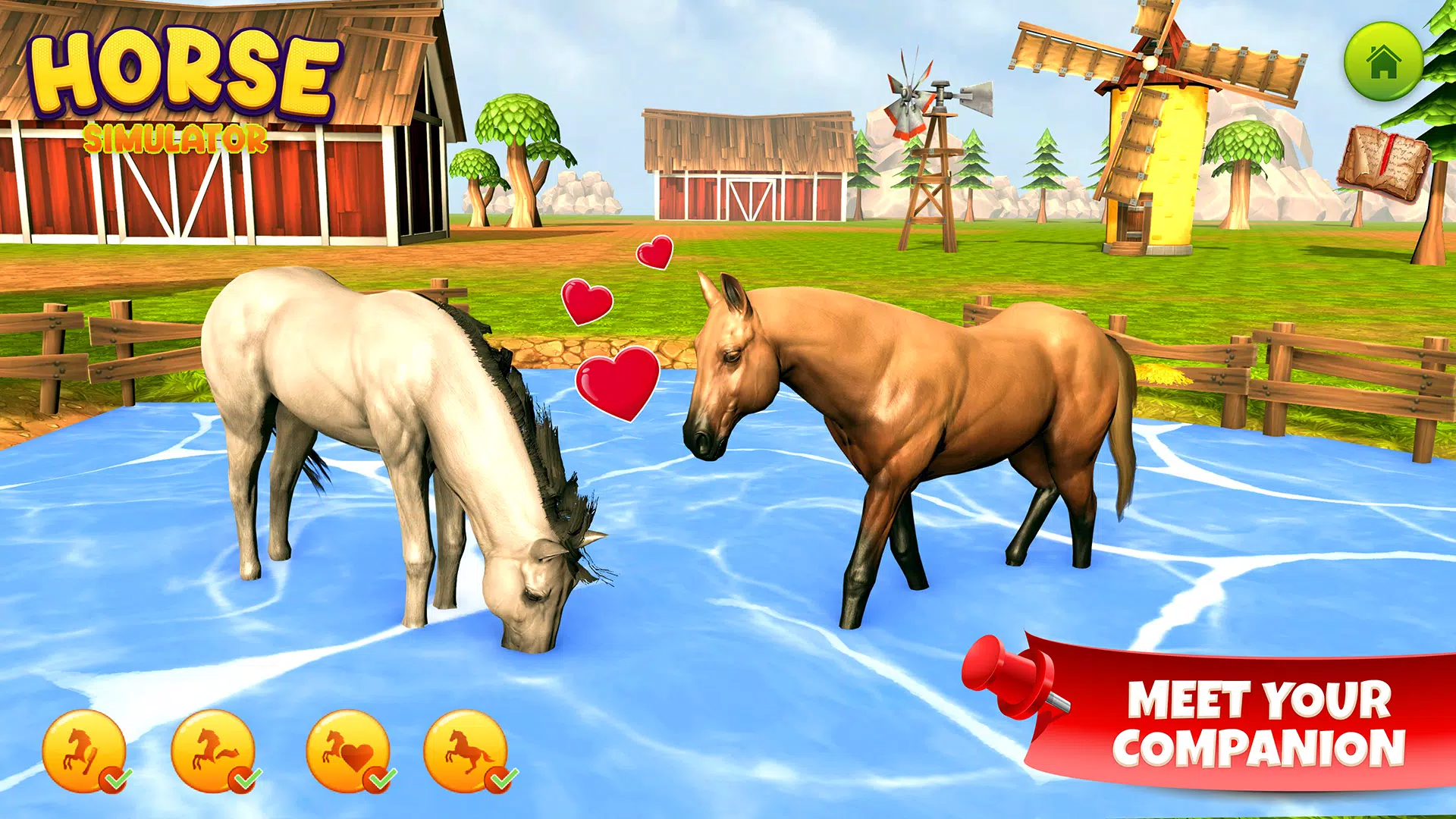 Horse Simulator Family Game 3D应用截图第2张