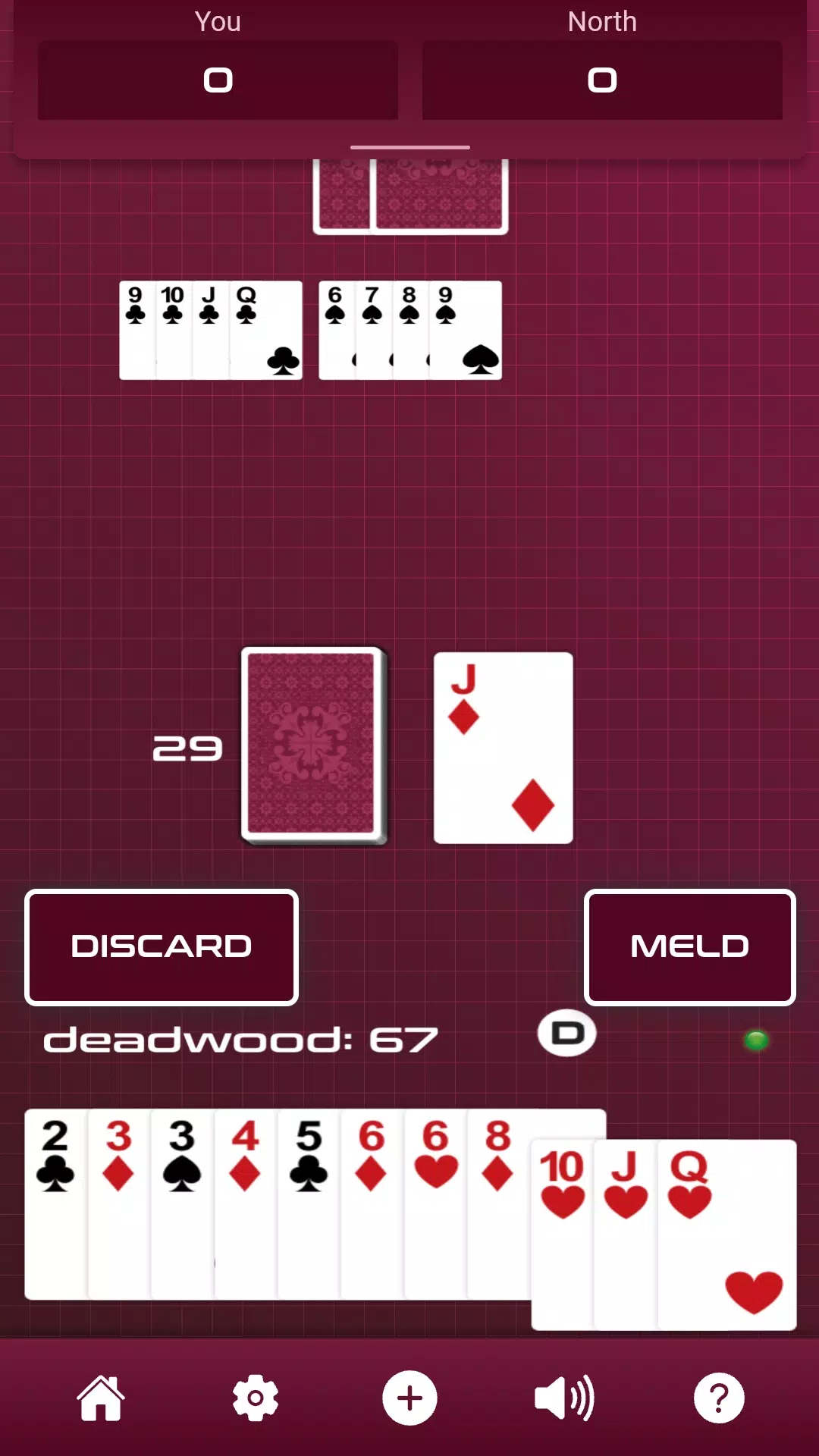 Schermata Rummy Odyssey 0