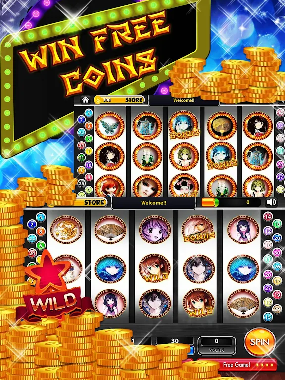 Anime Slots – Tokyo Pokies Ekran Görüntüsü 2