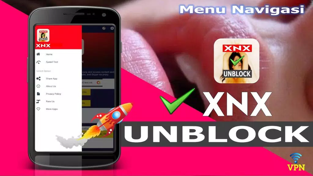 VPN Unblock XnX - Buka Situs X-Video & Sites Capture d'écran 2