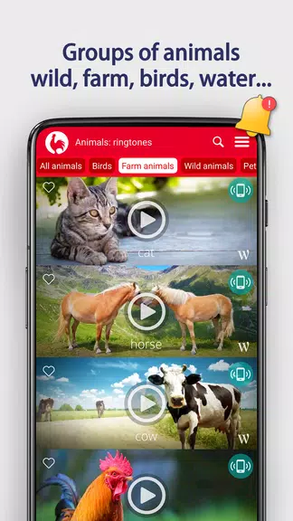 Animals Ringtones ภาพหน้าจอ 3