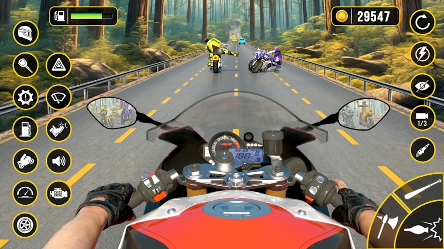 Moto Attack - Bike Racing Game Screenshot 2