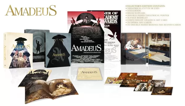 Amadeus [စုဆောင်းသူ၏ Edition 4K သံမဏိစာအုပ်]