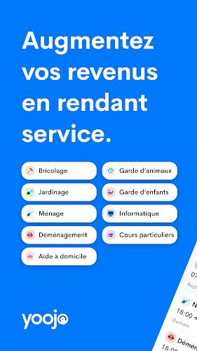Yoojo Jobber - Prestataire Captura de pantalla 0