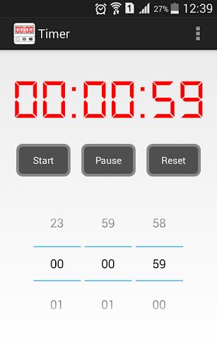 Timer and Stopwatch Captura de tela 2