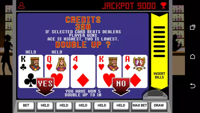 Video Poker Jackpot Zrzut ekranu 1