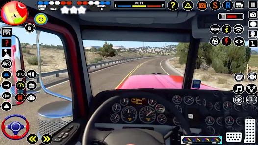 American Cargo Truck Games Sim应用截图第1张