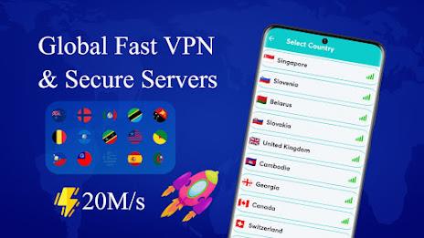 HookVPN Secure VPN Proxy应用截图第1张