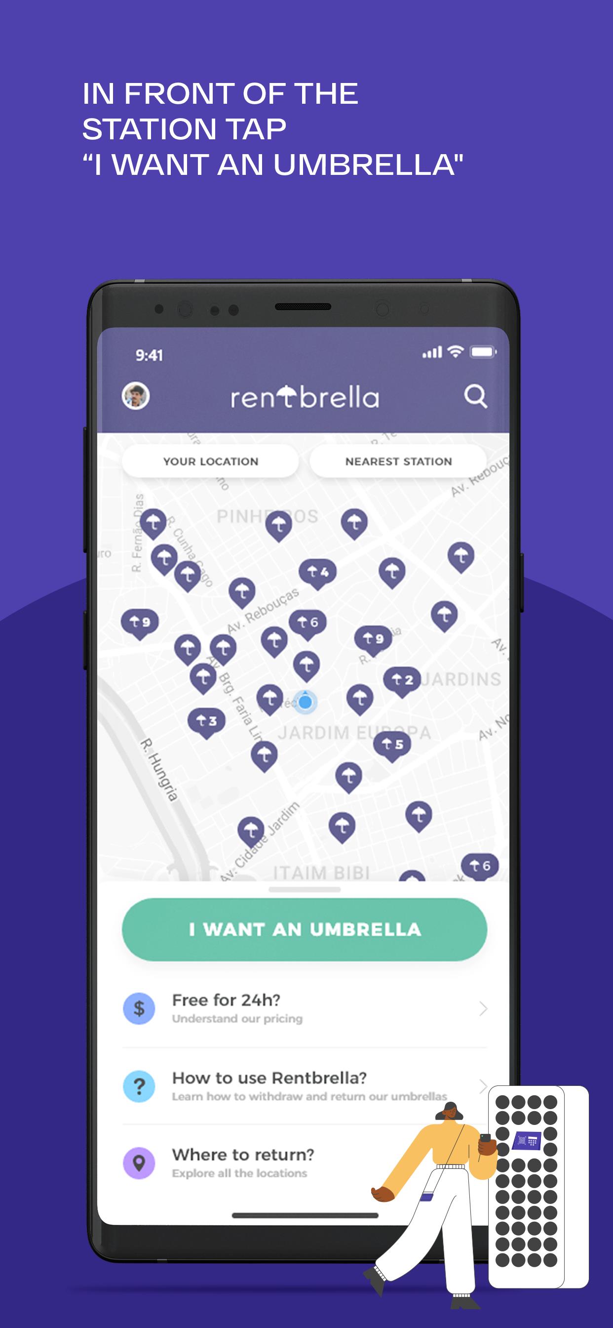 Rentbrella स्क्रीनशॉट 3