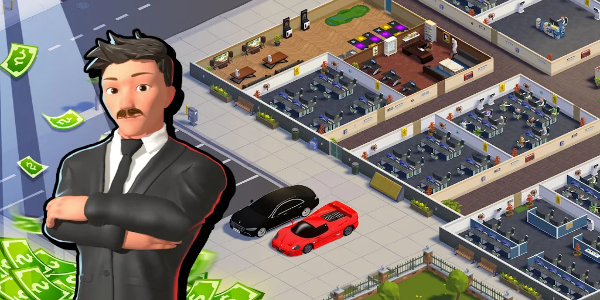 Idle Office Tycoon Mod Captura de tela 1