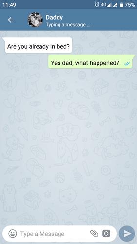 Fake Chat Messenger — TeleFake Скриншот 1