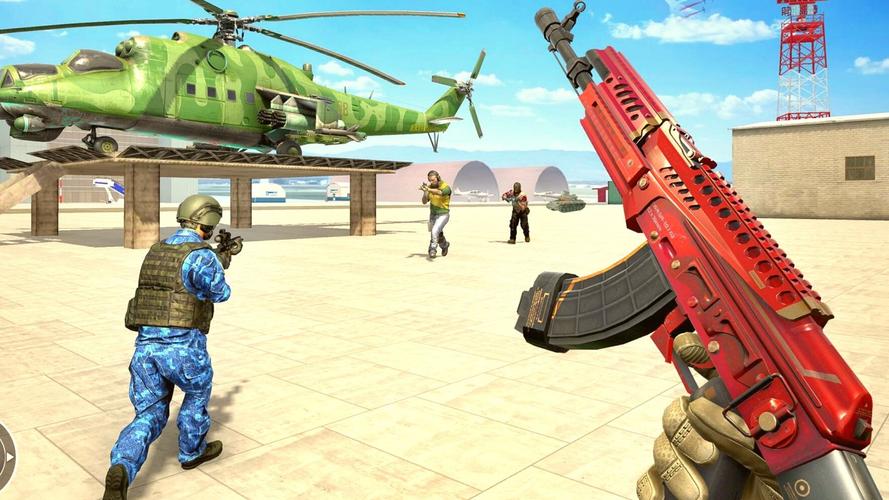 War Legends gun shooting Games 스크린샷 0