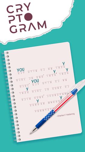 Cryptogram Letters and Numbers ภาพหน้าจอ 0