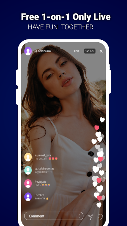 Live Video Call - Global Chat Schermafbeelding 2