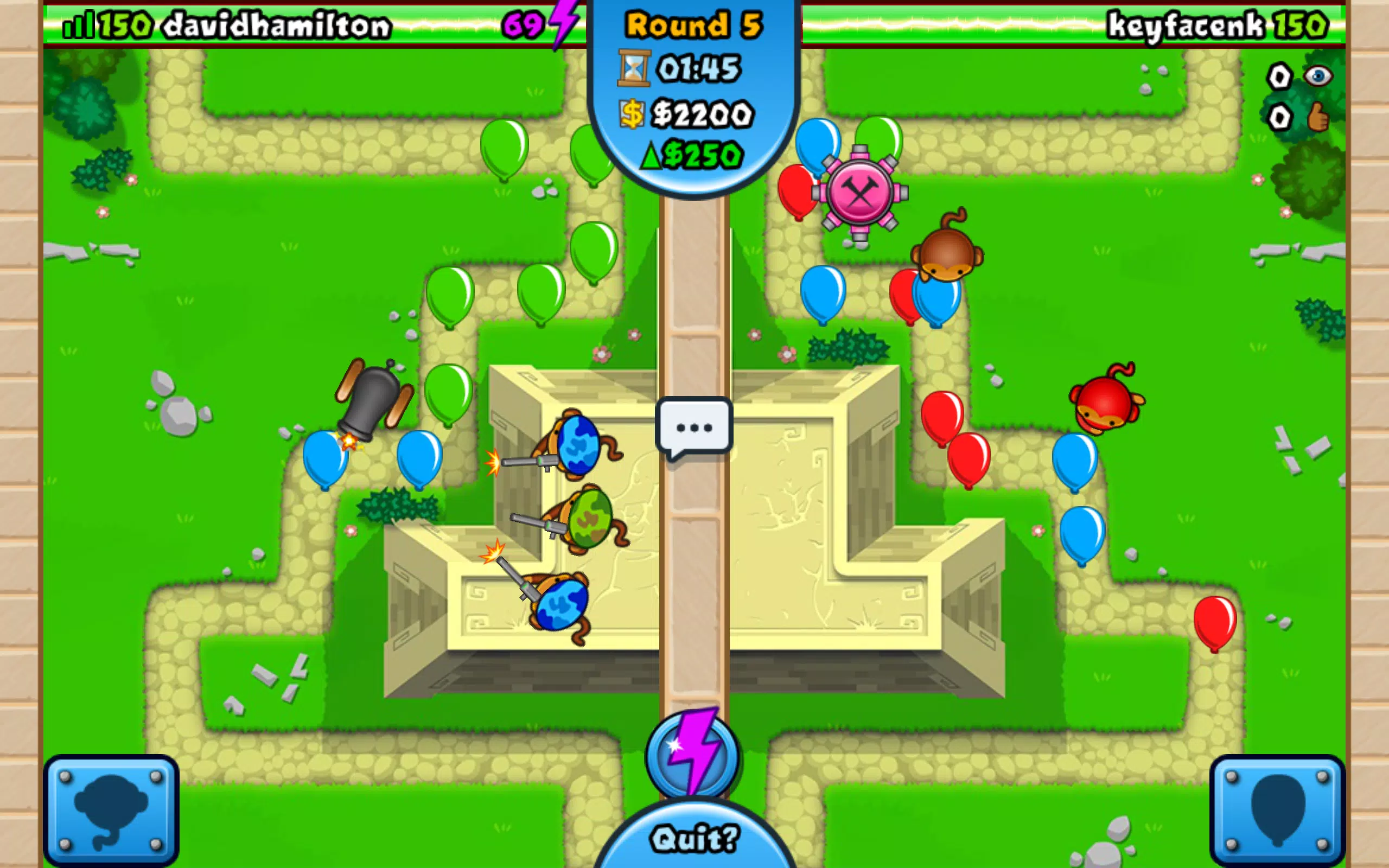 Bloons TD Battles Captura de tela 1