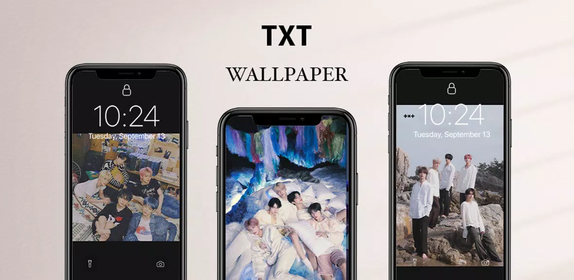 TXT Wallpaper & HD Photo Скриншот 0