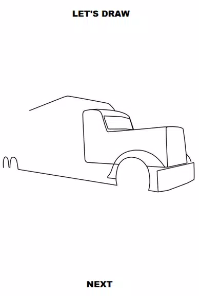 Draw Semi Trucks Captura de tela 2