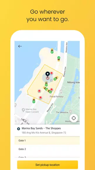 TADA - Taxi, Cab, Ride Hailing Скриншот 2