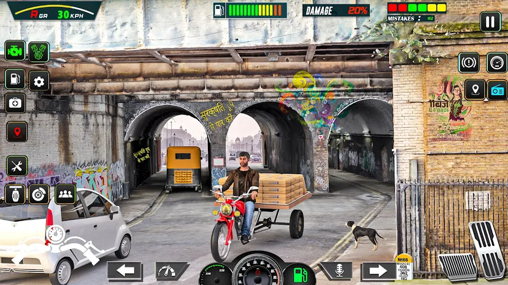 Tuk Tuk Rickshaw: Auto Game স্ক্রিনশট 2