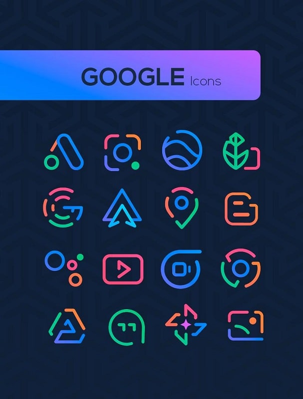 Linebit – Icon Pack Zrzut ekranu 0