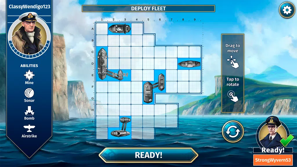 BATTLESHIP - Multiplayer Game ဖန်သားပြင်ဓာတ်ပုံ 2