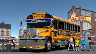 School Bus Transport Simulator 스크린샷 0