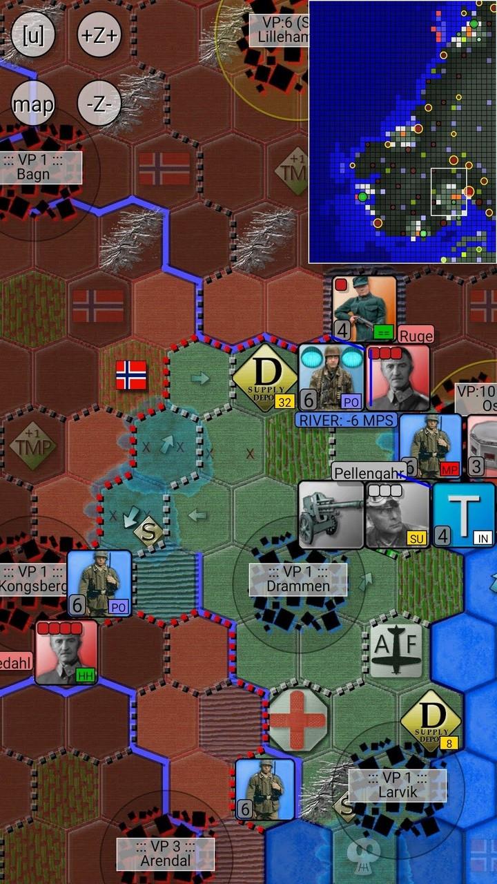 Invasion of Norway (turnlimit) Capture d'écran 3