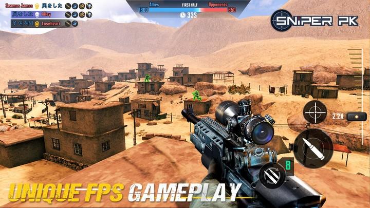 Sniper PK: Multiplayer Online স্ক্রিনশট 0