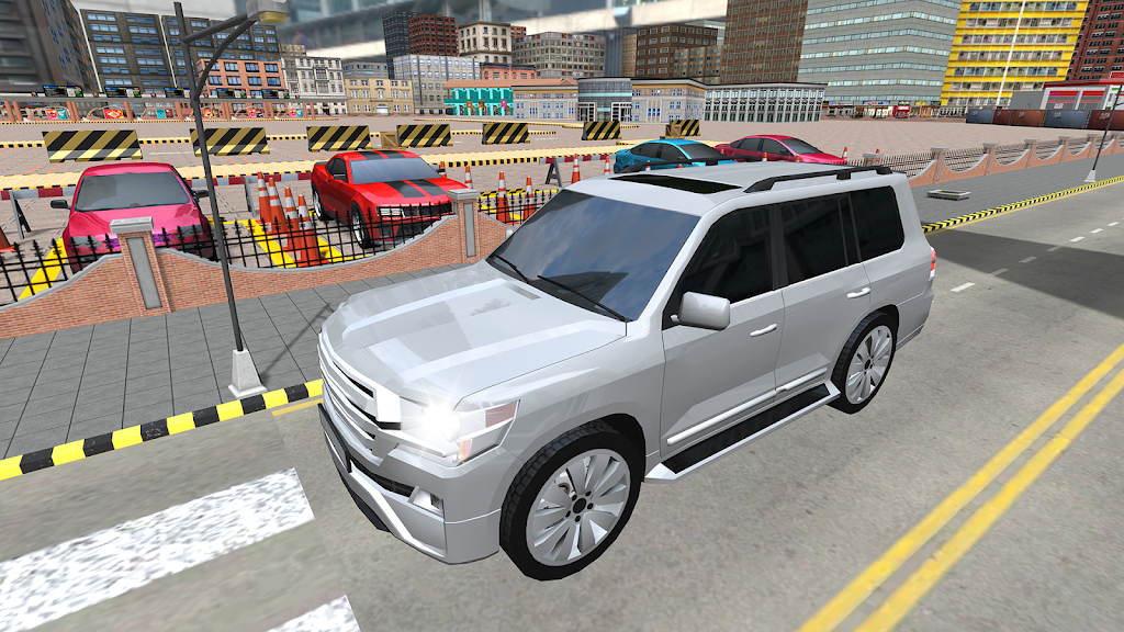 Prado Car Parking Driving Game Скриншот 0