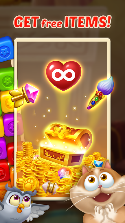 Gem Blast Magic Match Puzzle Скриншот 0