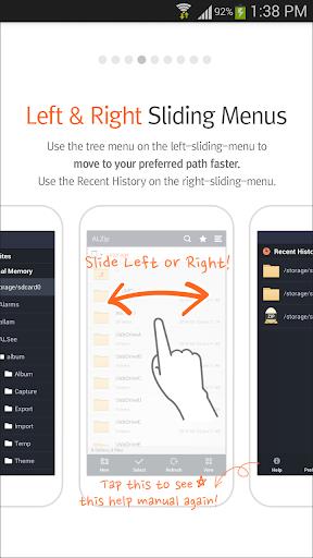 ALZip – File Manager & Unzip Zrzut ekranu 3