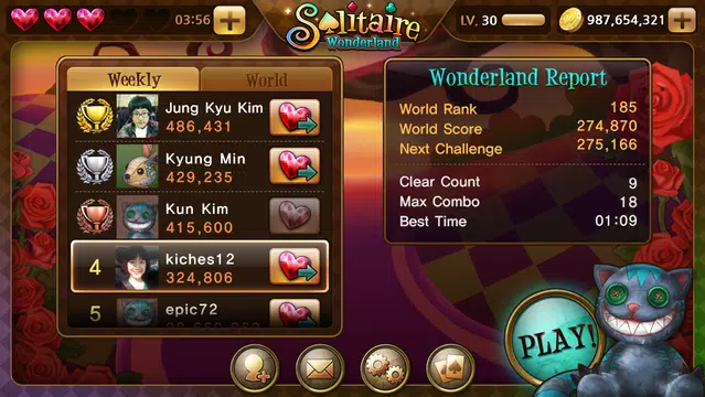 Solitaire Wonderland স্ক্রিনশট 1