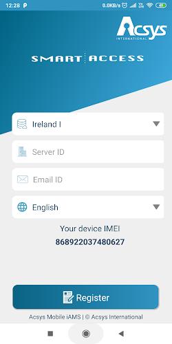 Acsys Mobile Application स्क्रीनशॉट 1