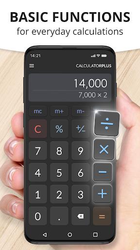 Calculator Plus with History (MOD) স্ক্রিনশট 2