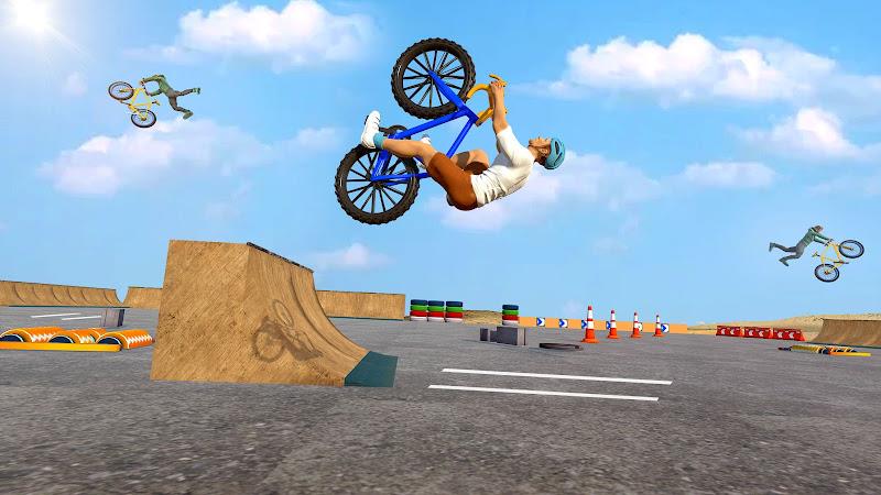 Dirt BMX Bicycle Stunt Race Скриншот 2