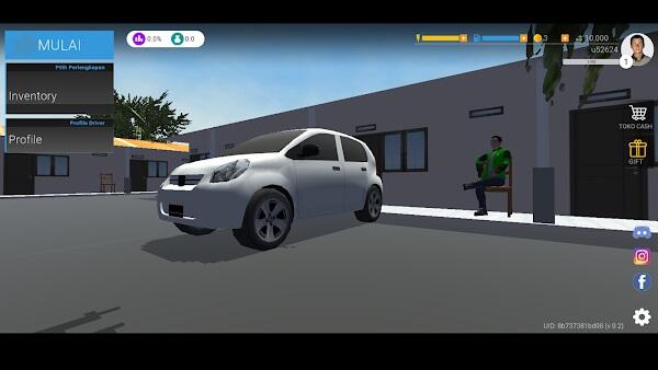 Taxi Online Simulator ID 스크린샷 1