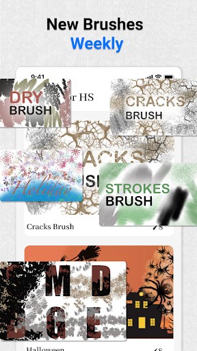 Brushes for HiPaint Capture d'écran 1