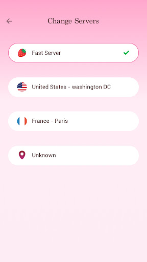 Strawberry VPN Screenshot 3