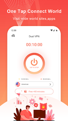 Dual Vpn Captura de tela 0