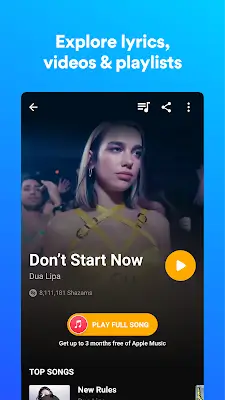 Shazam: música y conciertos Captura de pantalla 2