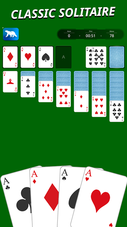 Solitaire - 3 in 1 Card games Screenshot 0