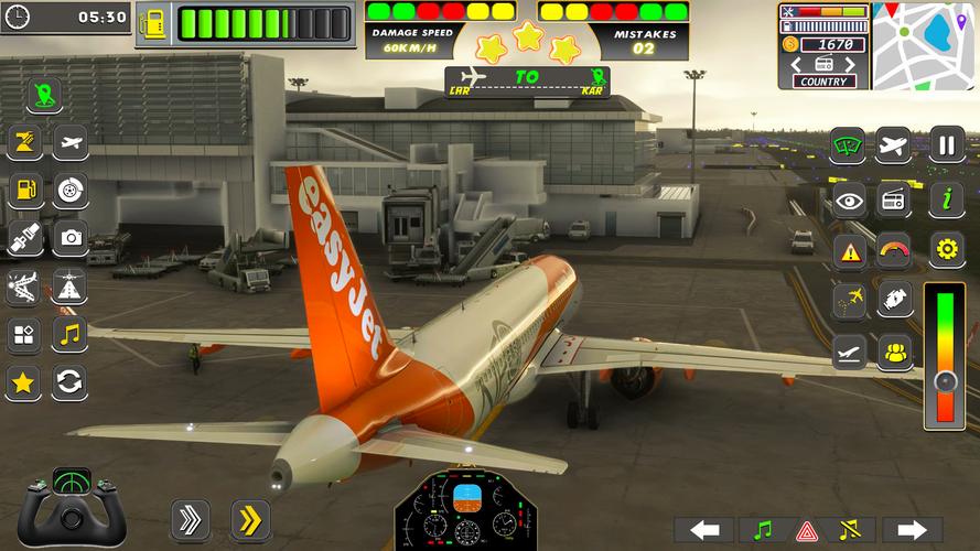 Real Flight Sim Airplane Games Скриншот 3