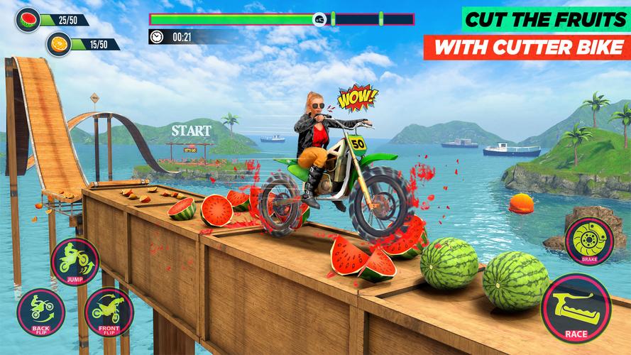 Bike Stunt Game: Tricks Master Tangkapan skrin 1